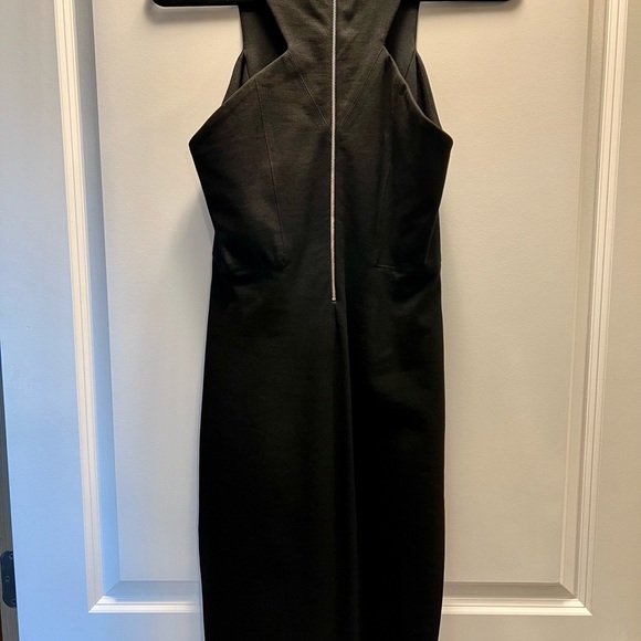 Helmut Lang Sheath Dress w/ Asymmetrical Hem - Picture 6 of 6